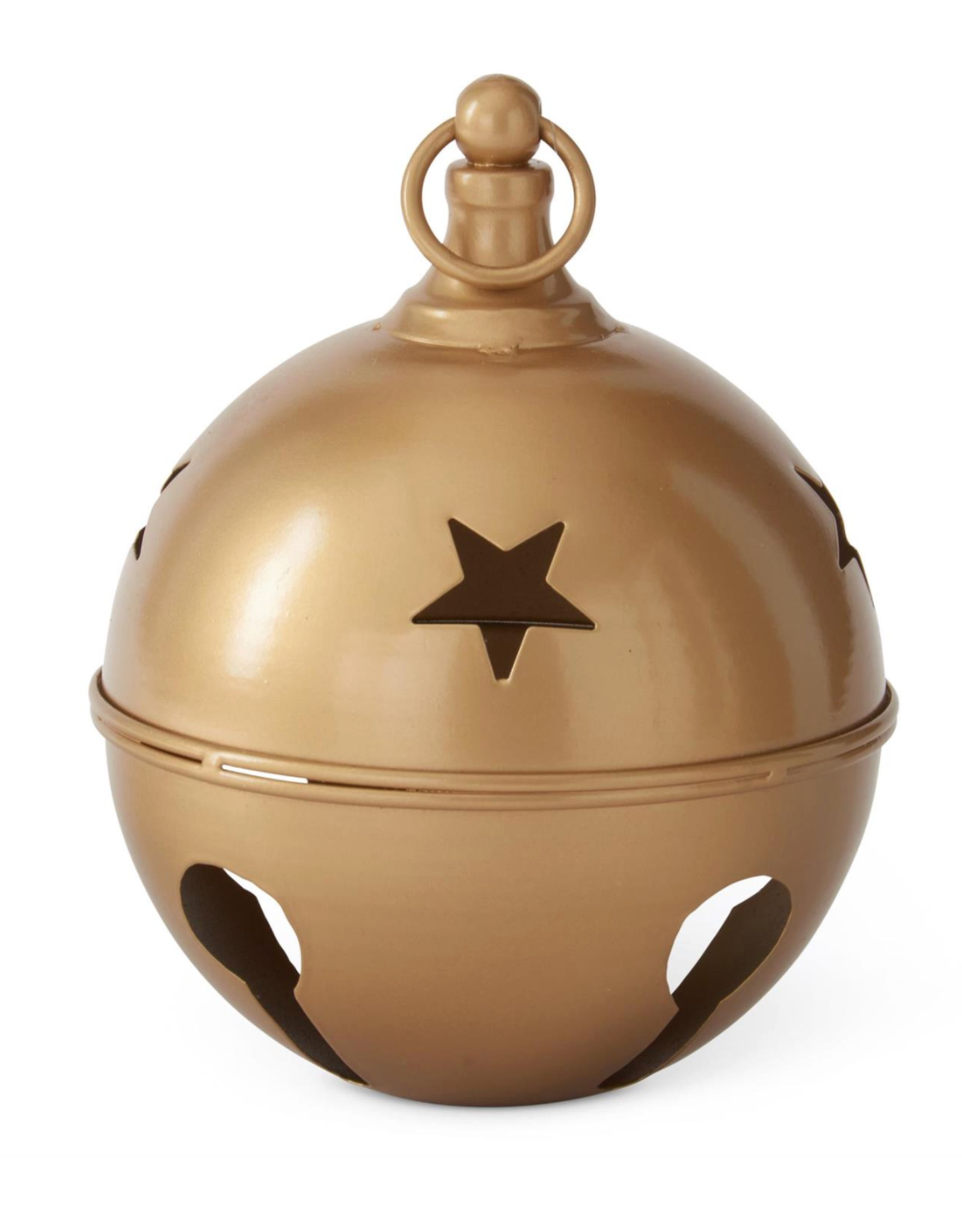 K & K 7.5" Gold Hanging Jingle Bell