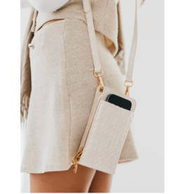 Pretty Simple Woven Double Duty Phone Bag