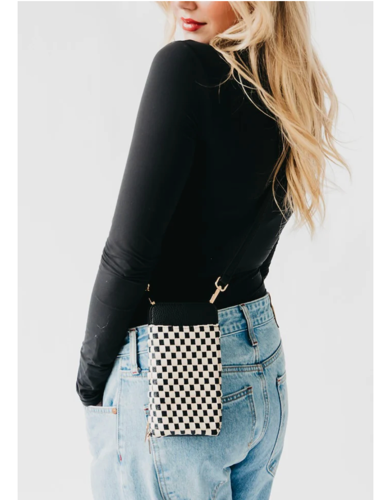 Pretty Simple Woven Double Duty Phone Bag