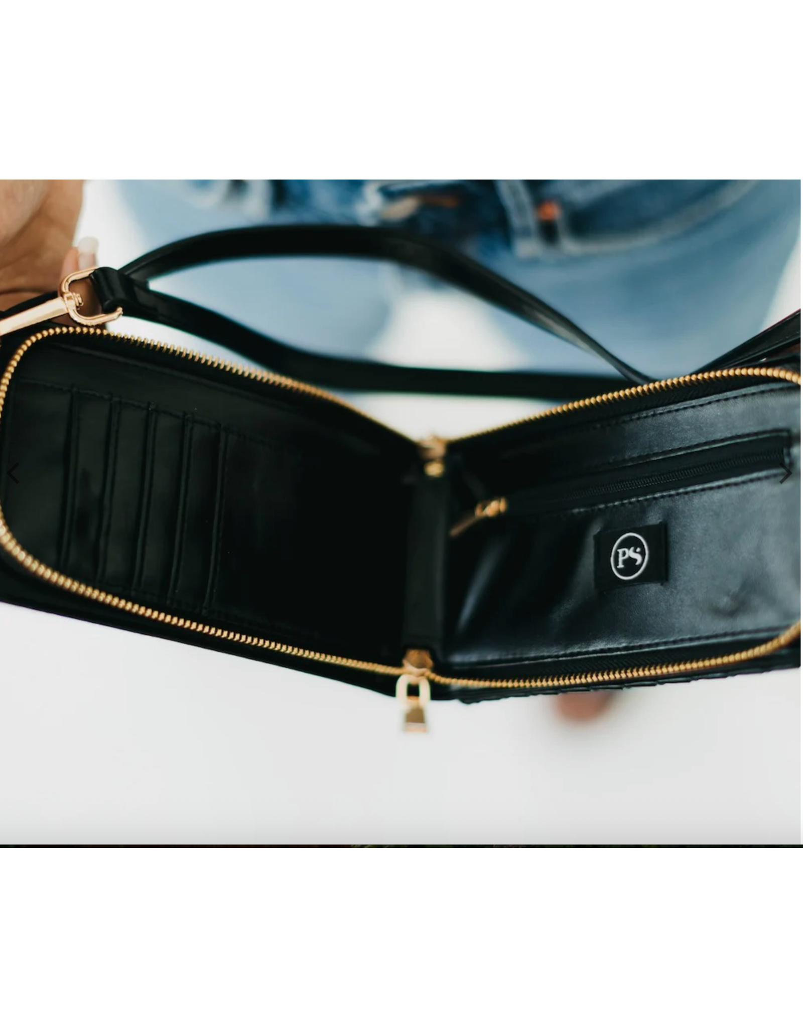 Pretty Simple Woven Double Duty Phone Bag