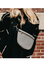 Pretty Simple Suede Westlyn Woven Bum Bag