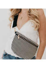 Pretty Simple Suede Westlyn Woven Bum Bag