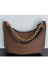 Pretty Simple Sienna Slouchy Woven Shoulder Bag