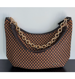 Pretty Simple Sienna Slouchy Woven Shoulder Bag