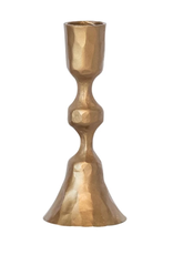 Creative Co-Op 5"  Cast Iron Taper Gold