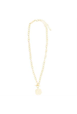 Michelle McDowell Monroe Gold Link Necklace