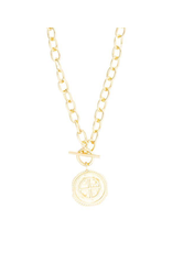 Michelle McDowell Monroe Gold Link Necklace