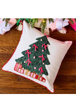 Mary Square Whimsical Tree Square Pillow