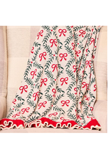 Mary Square Holiday Trellis Blanket