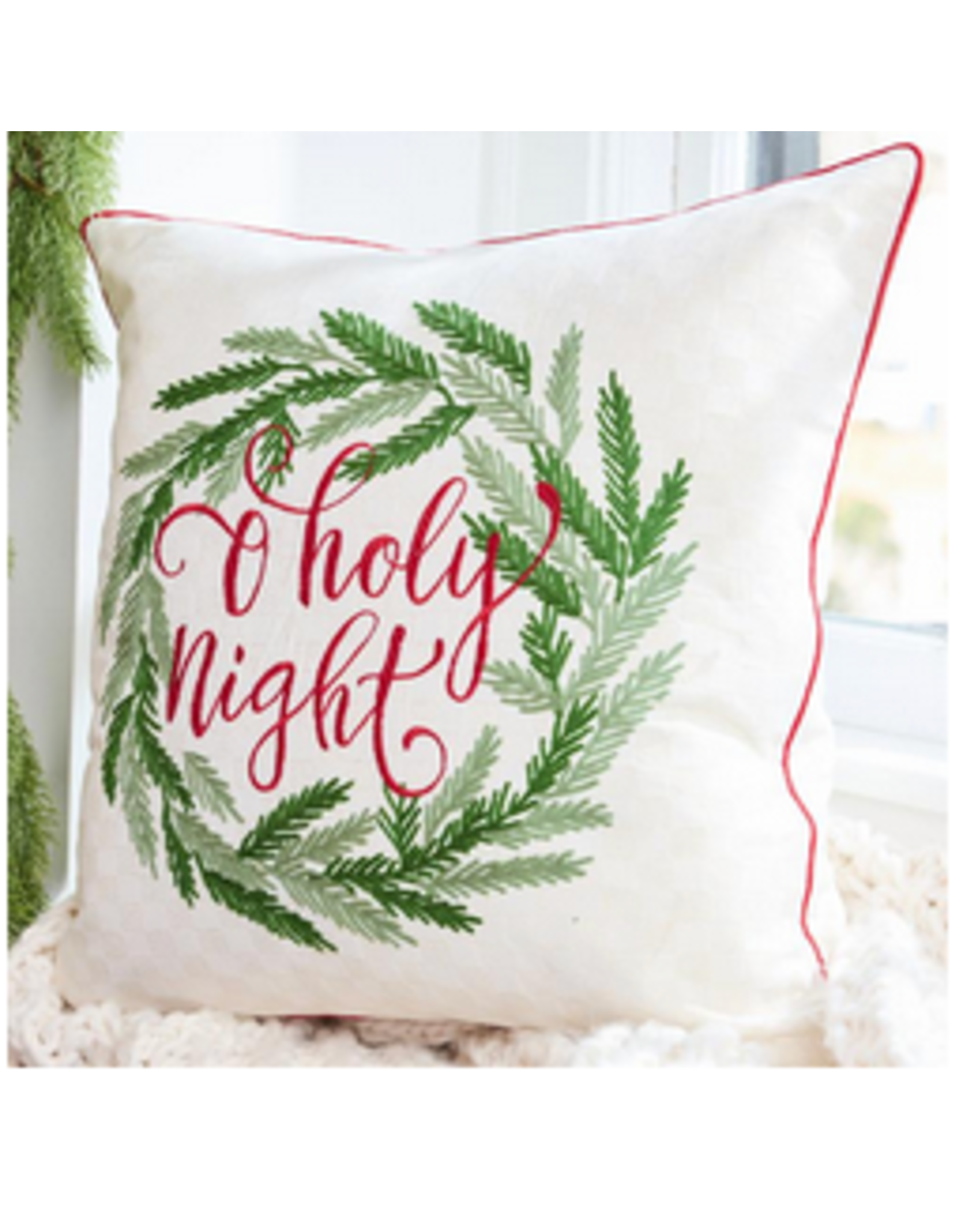 Mary Square O Holy Night Square Pillow