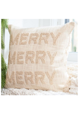 Mary Square Merry, Merry, Merry Square Pillow
