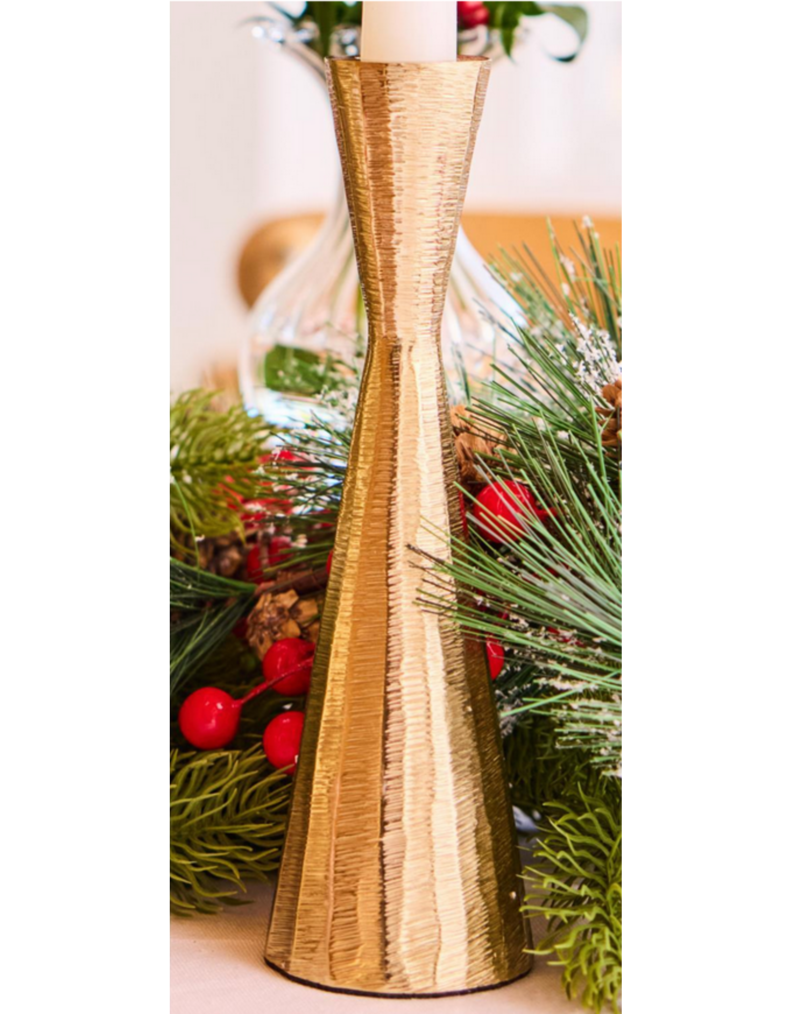 Mary Square Milan Candle Stick, 8"