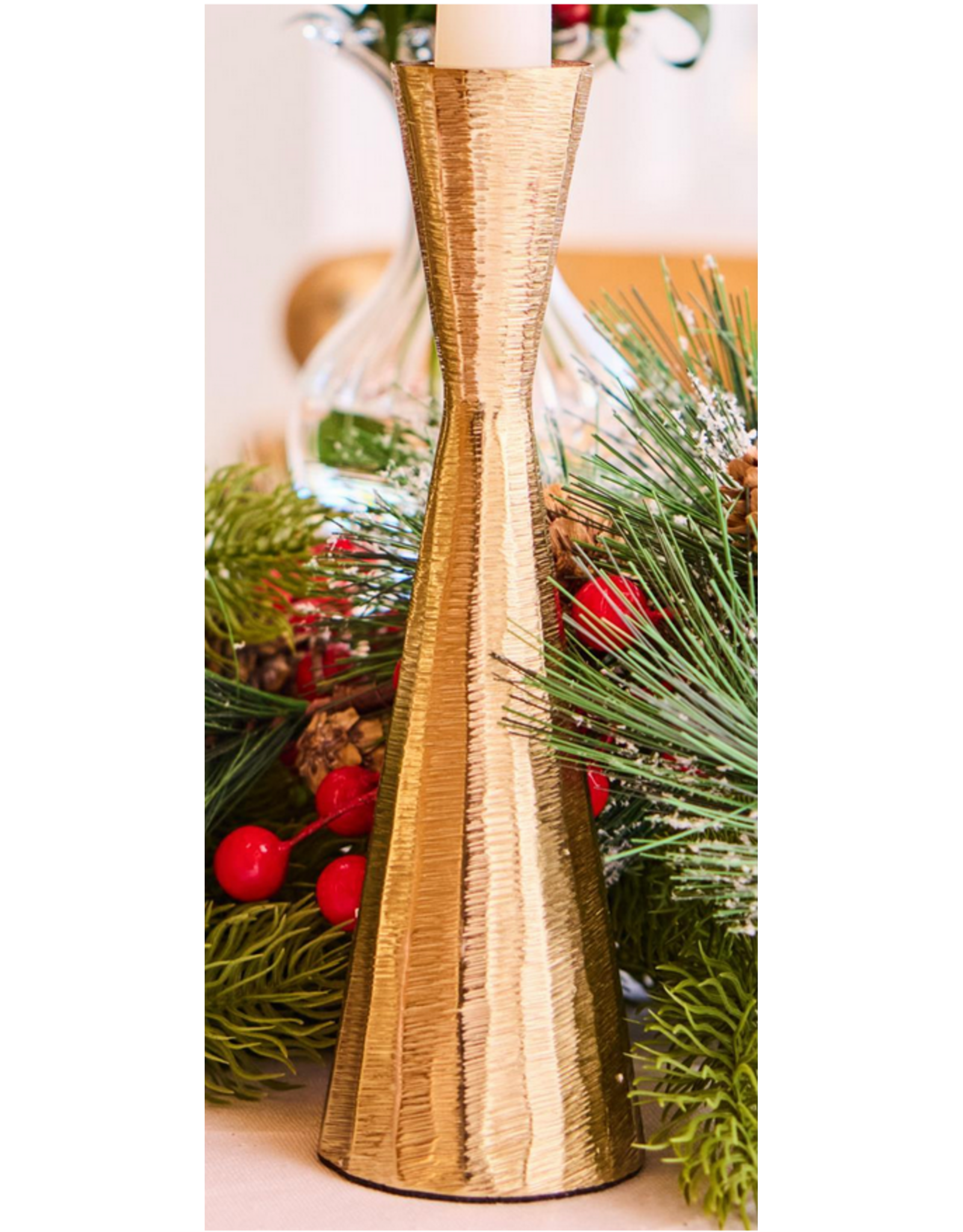 Mary Square Milan Candle Stick, 10"