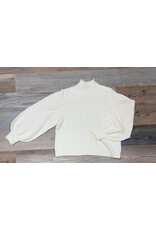 Milio Milano Bubble Sleeve Italian Long Sleeve Sweater Milio Milano Bubble Sleeve Italian Long Sleeve Sweater