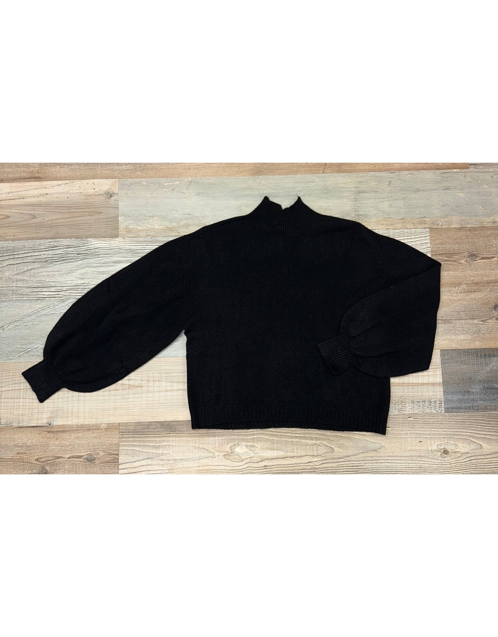 Milio Milano Bubble Sleeve Italian Long Sleeve Sweater