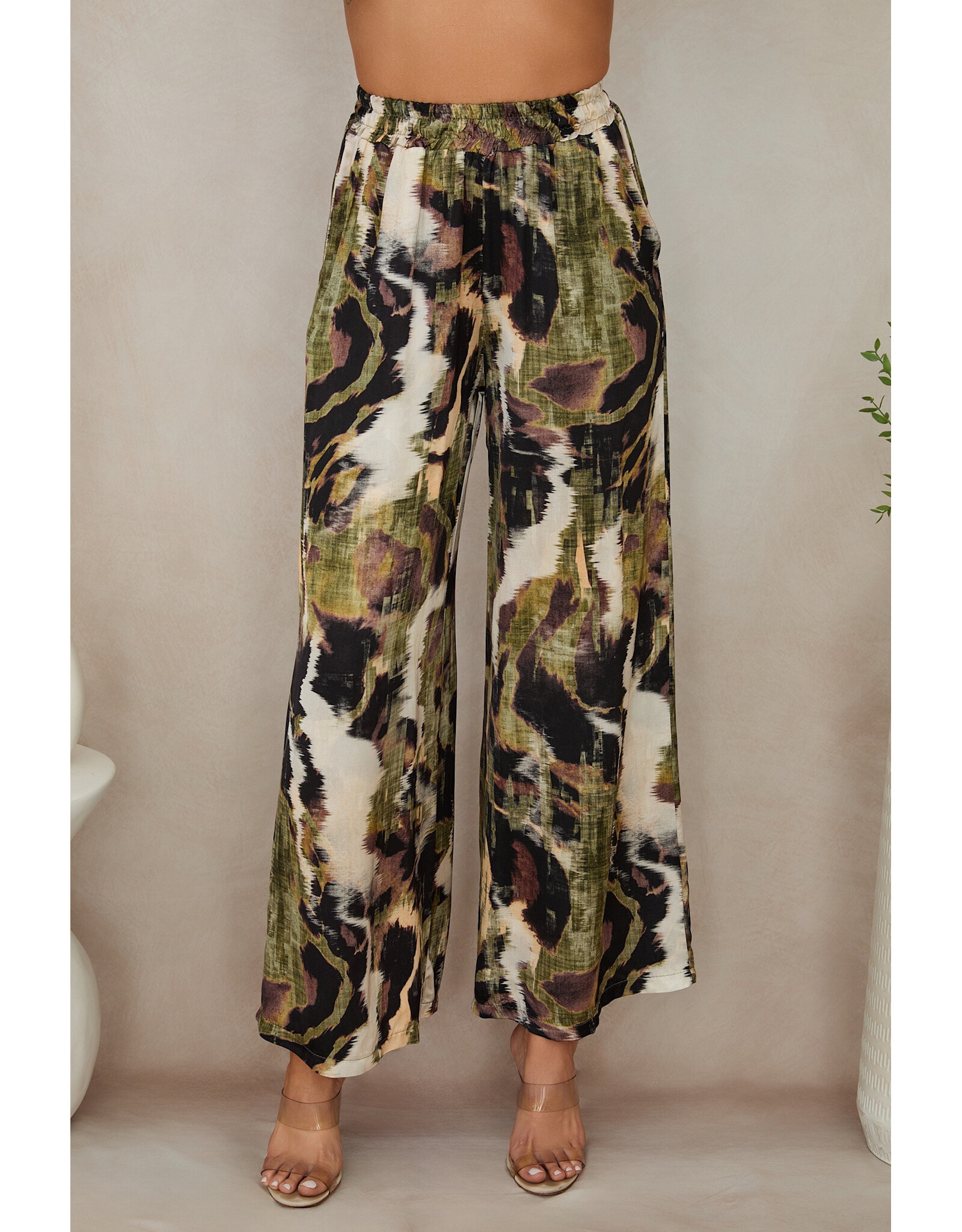 Milio Milano Watercolor Wide Leg Pant