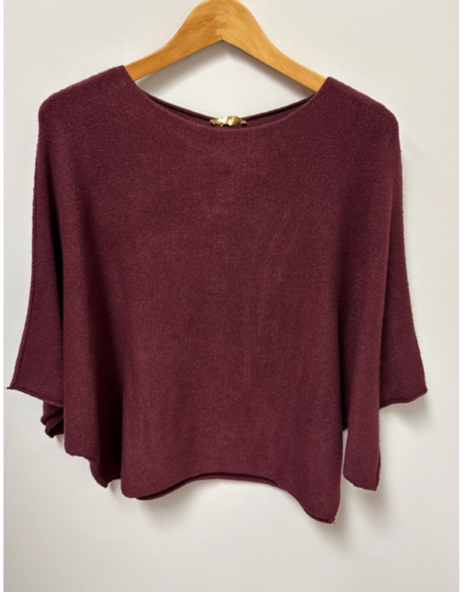 Milio Milano Crew Neck Batwing Sweater