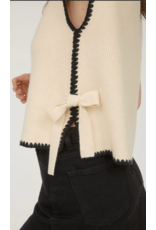 Blu Pepper Bow & Stitch Sweater Vest Blu Pepper Bow & Stitch Sweater Vest