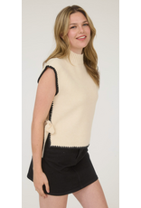 Blu Pepper Bow & Stitch Sweater Vest Blu Pepper Bow & Stitch Sweater Vest