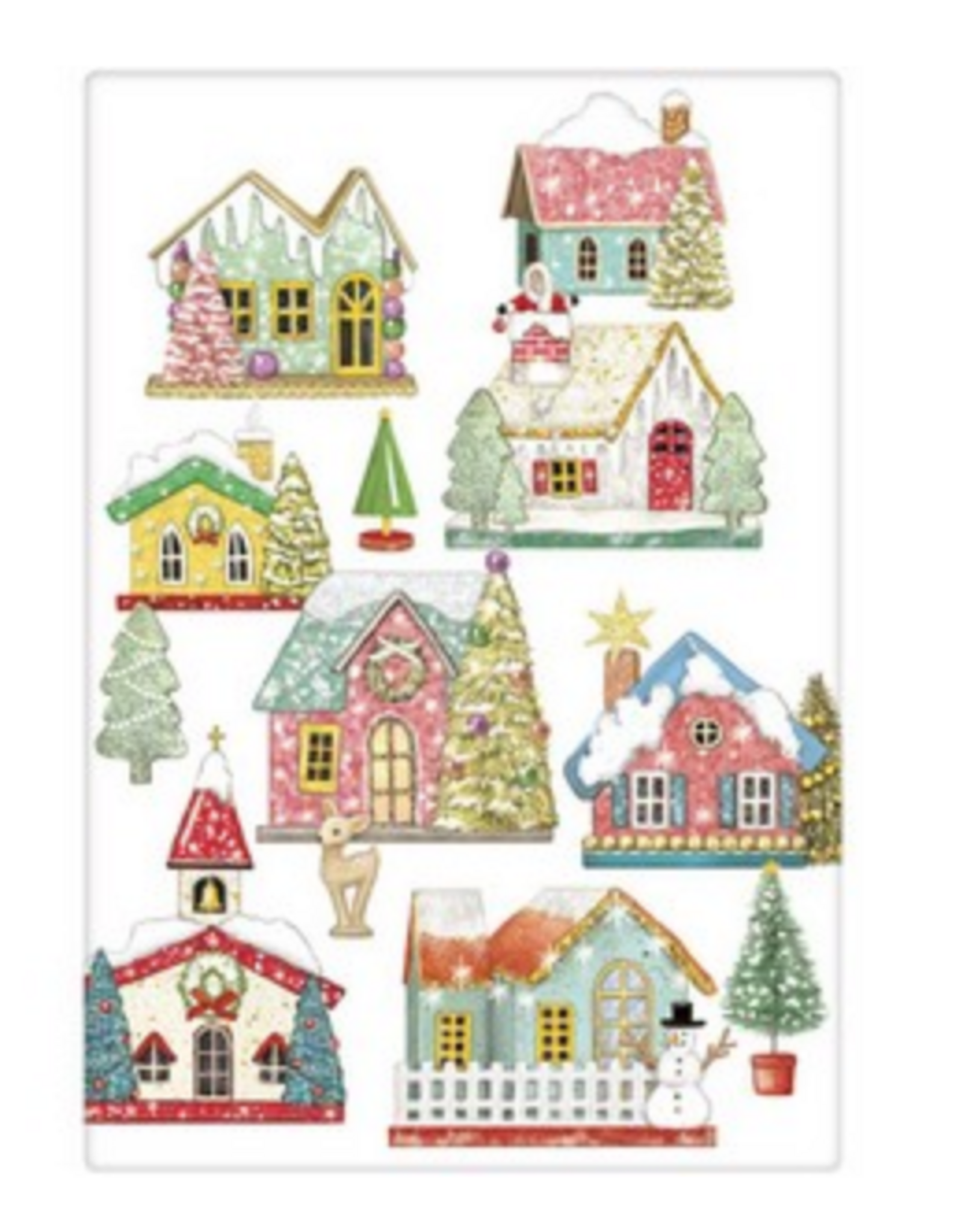 Mary Lake-Thompson MLT Christmas Tea Towel