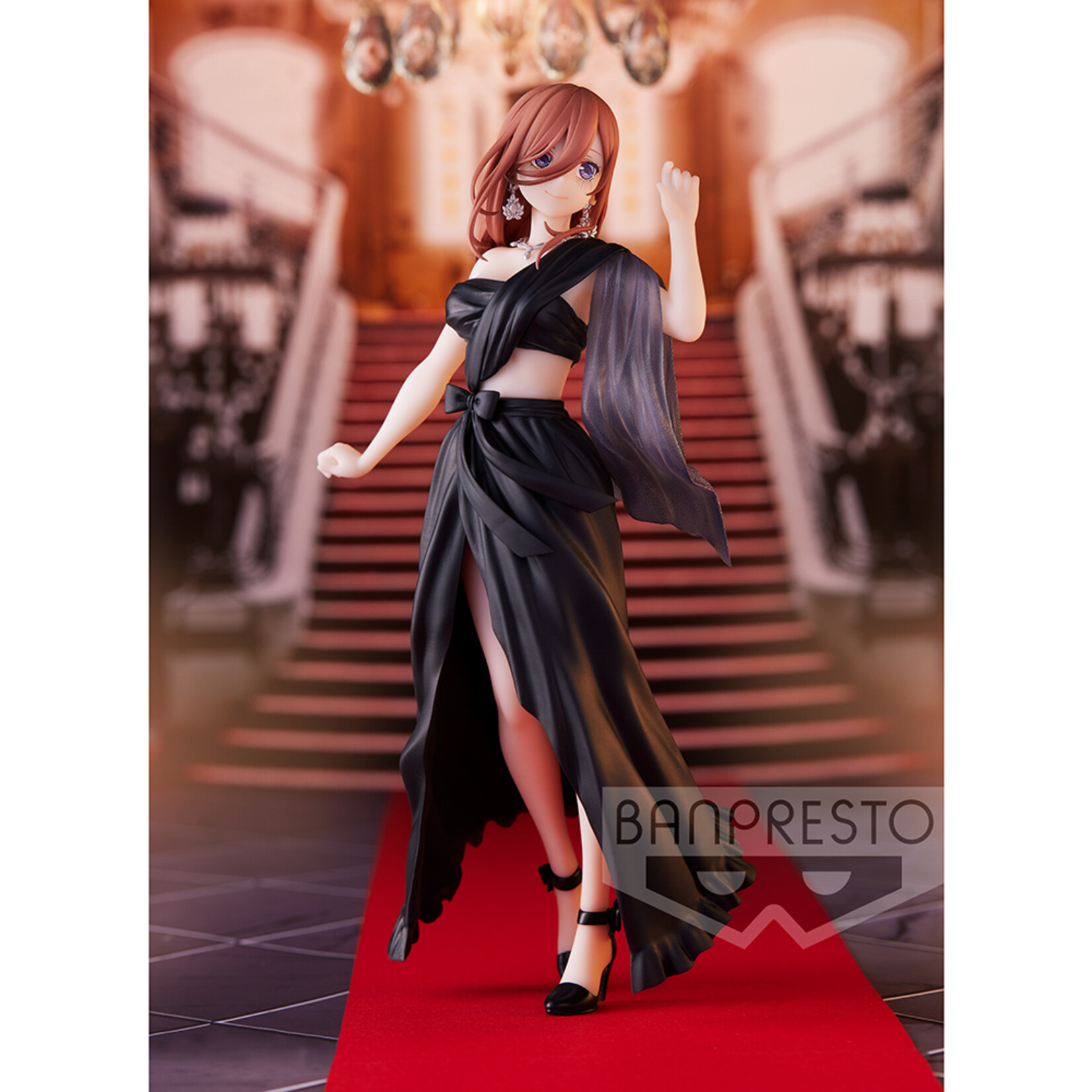 BANPRESTO THE QUINTESSENTIAL QUINTUPLETS ff Kyunties MIKU NAKANO FIGURE