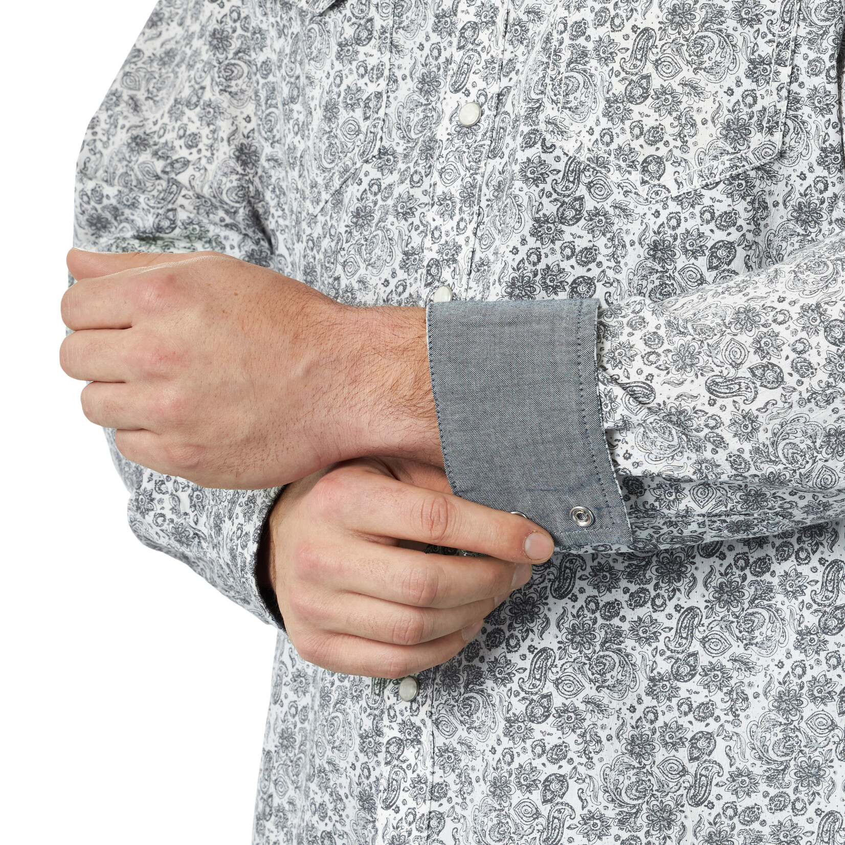 Wrangler Wrangler - Men's Retro Long Sleeve Premium Shirt - MVR593M