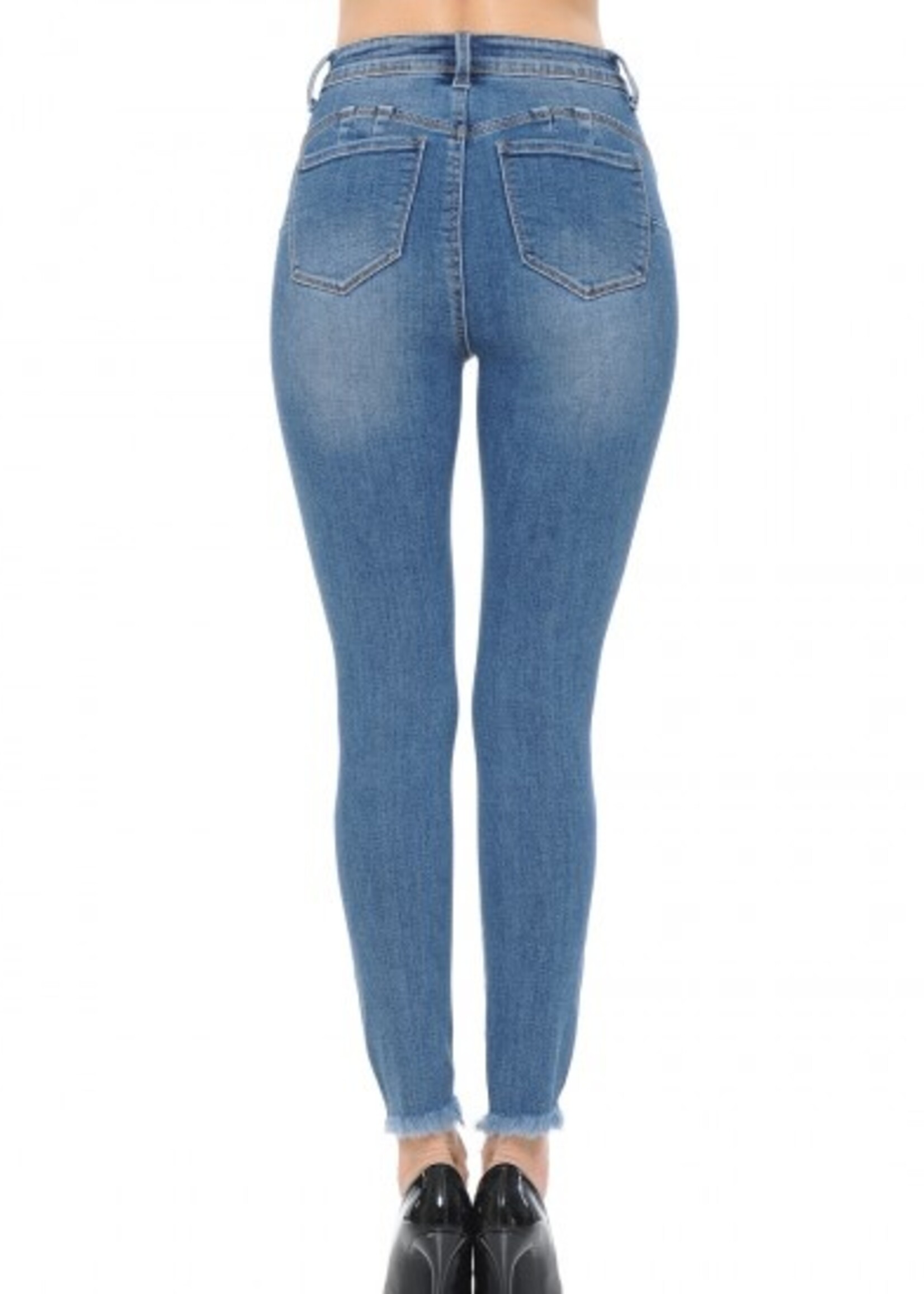 Wax Jeans WAX JEANS WOMEN SLIM STRAIGHT STYLE 90204