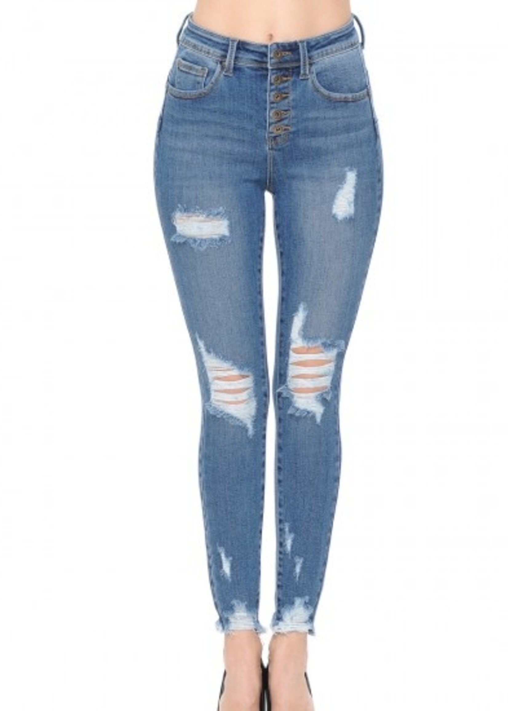 Wax Jeans WAX JEANS WOMEN SLIM STRAIGHT  STYLE  90204