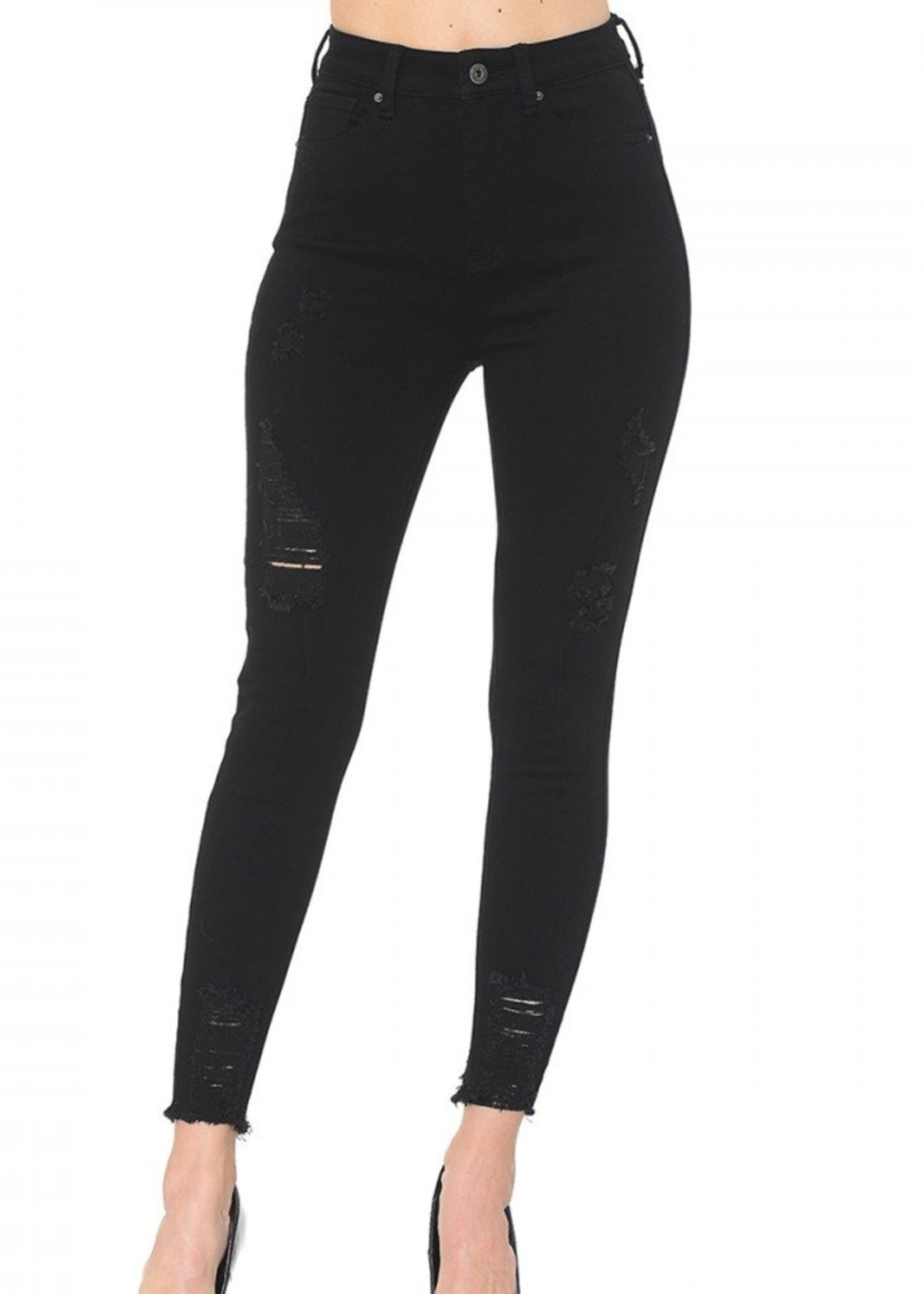 WAX JEANS WOMEN HIGH-RISE SKINNY JEANS STYLE  90188
