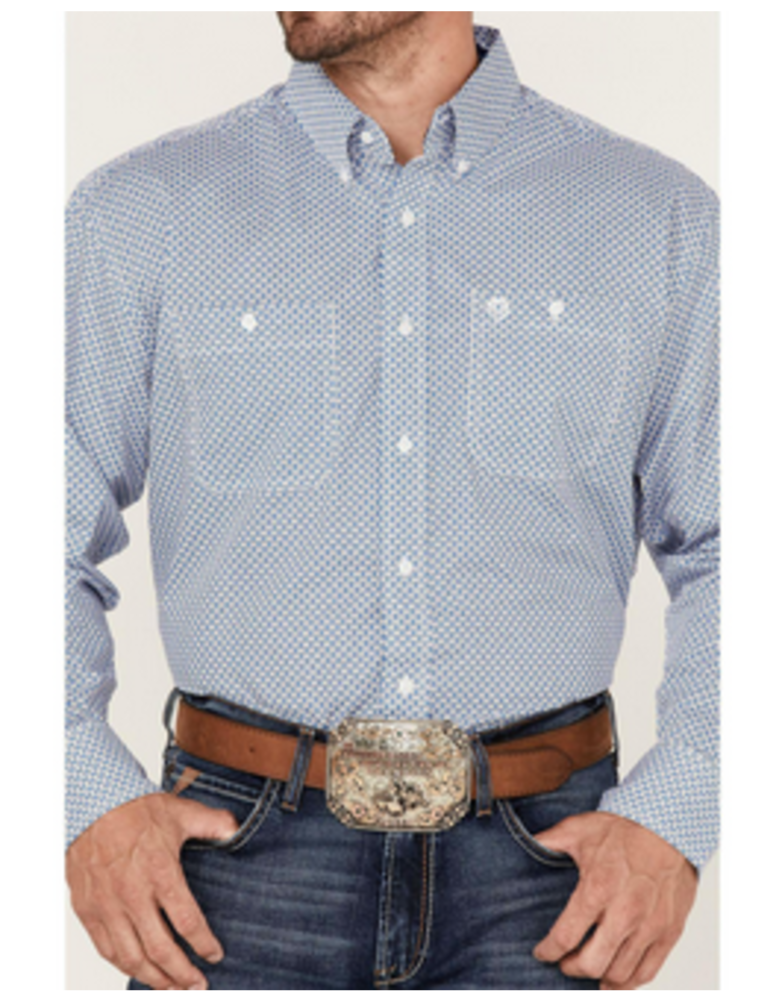 Wrangler - Men's George Strait Collection Long Sleeve Shirt - 112314984