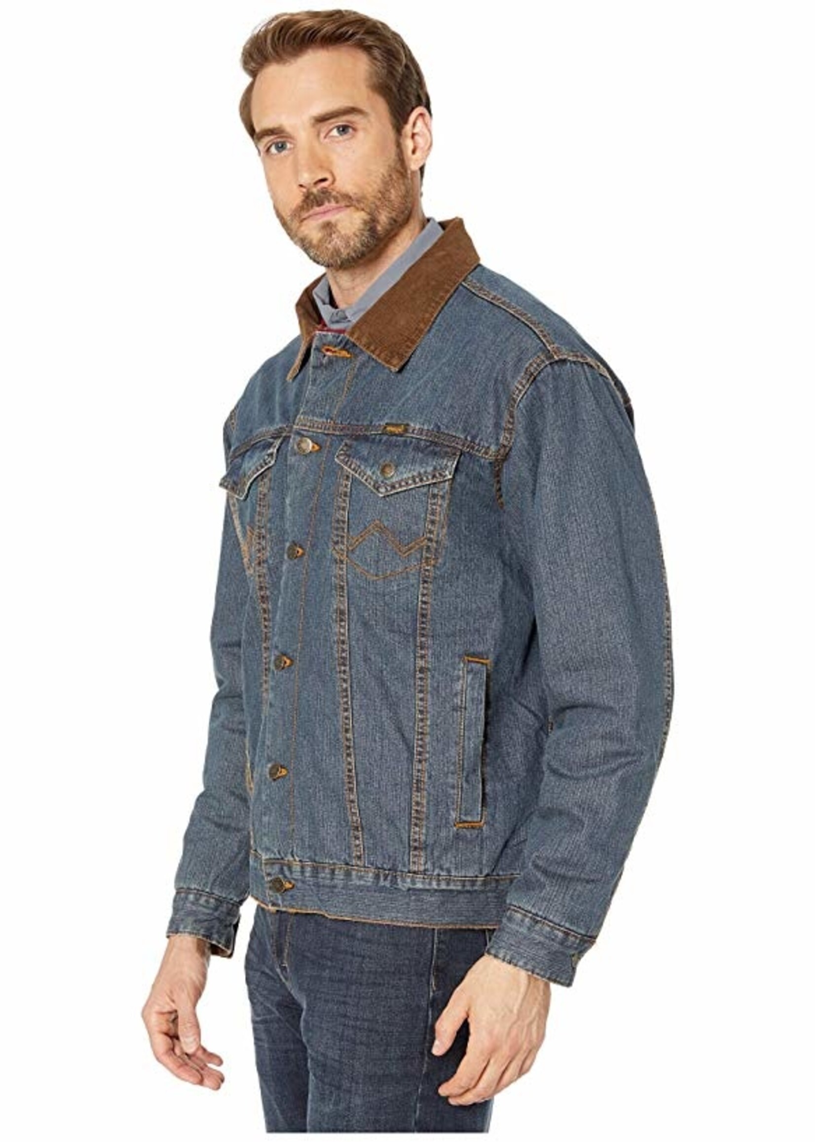 Men's Blanket Lined Wrangler Denim Jacket – Cold Cactus Inc.