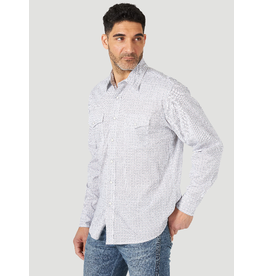 Wrangler - Men's 20X Competition Advanced Comfort Long Sleeve Plaid Shirt - MJC349M