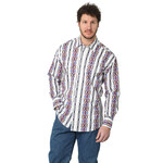 Wrangler Wrangler - Men's Checotah Long Sleeve Snap Shirt - 112314882