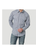Wrangler - Men's Wrinkle Resist Long Sleeve Shirt Relaxed Fit- 112314901