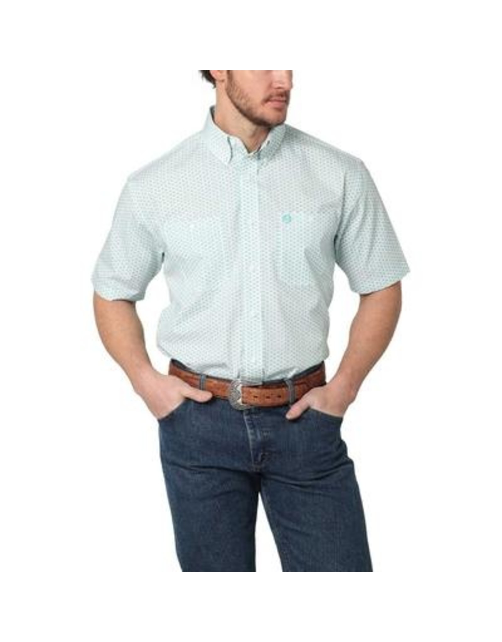 Wrangler - Men's George Strait Collection Short Sleeve Shirt - 112314990