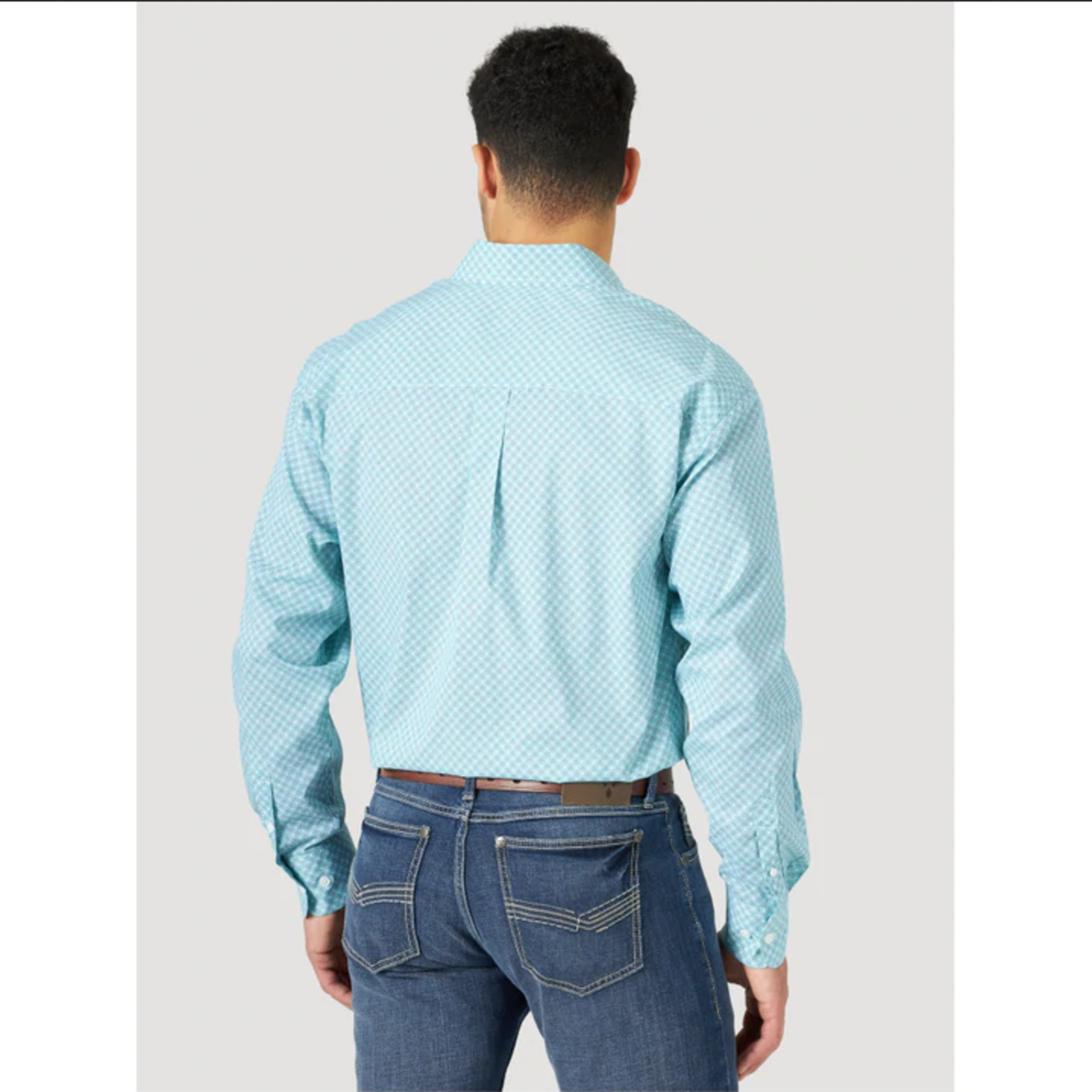 Wrangler Wrangler - Men's Western Classics Long Sleeve Button Shirt - 112315003