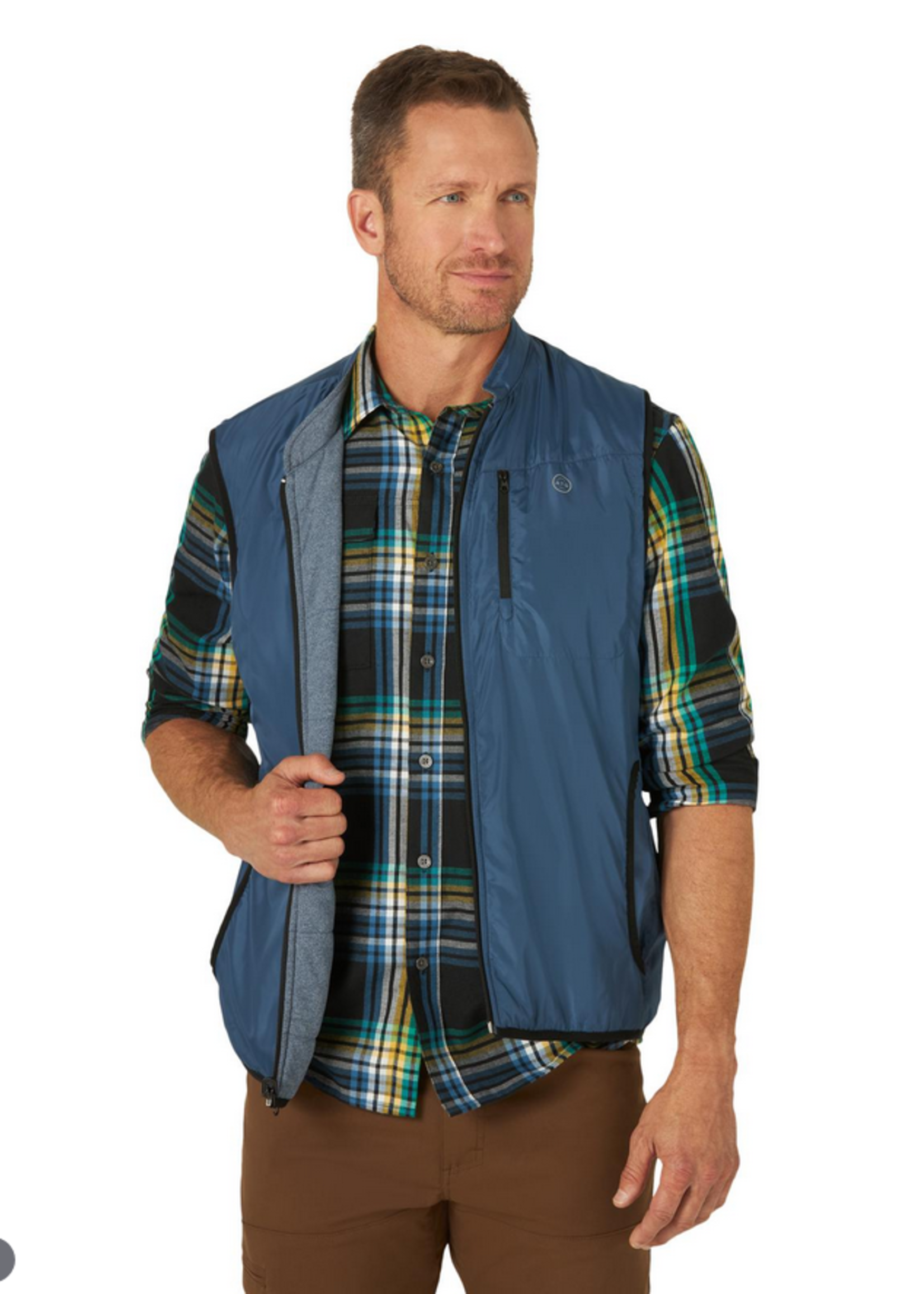 Wrangler Men's Reversible Windbreaker