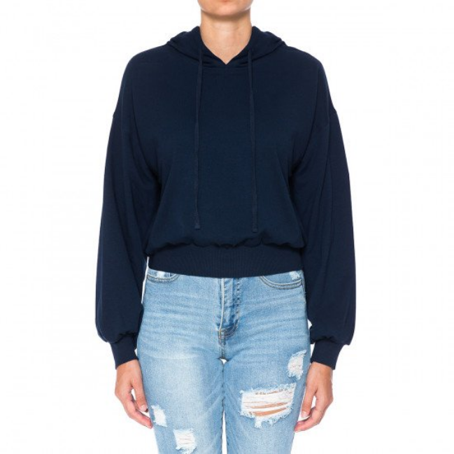 Women's Crop Top Hoodie — Cini's