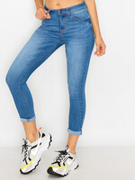 Wax Jean - Fray Hem Flare Jean - 90262 - Oly's Home Fashion