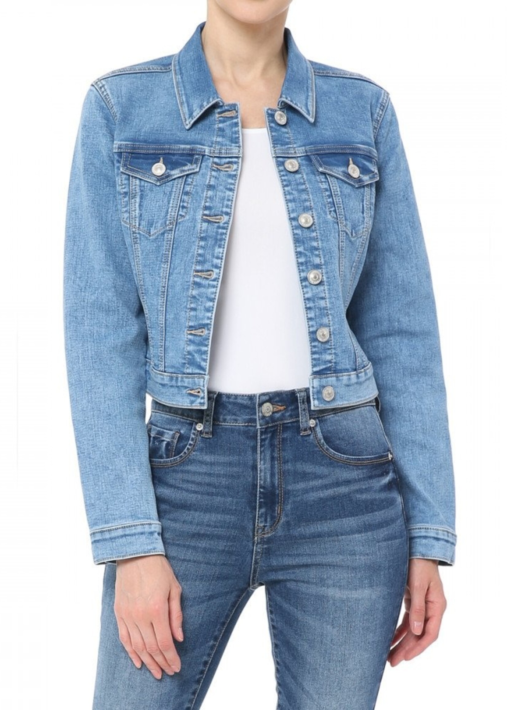 Full Sleeve Casual Wear Ladies Denim Jackets, Size: XL at Rs 299/piece in  Indore