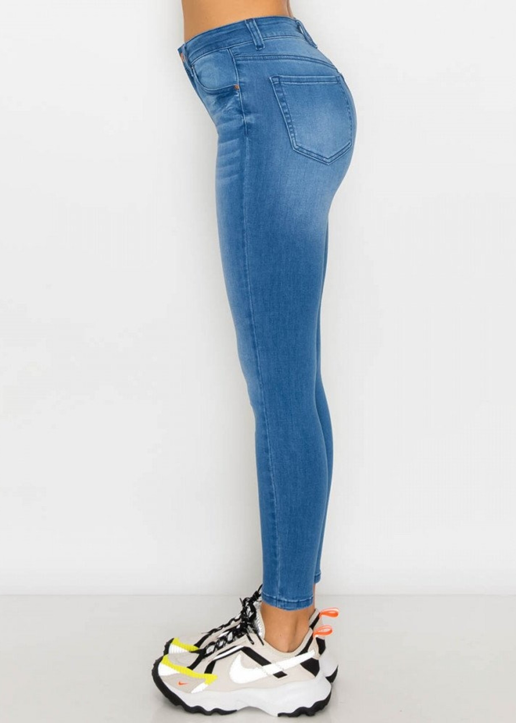Wax Jean - Modal Fabric Basic Skinny Jean - 90238