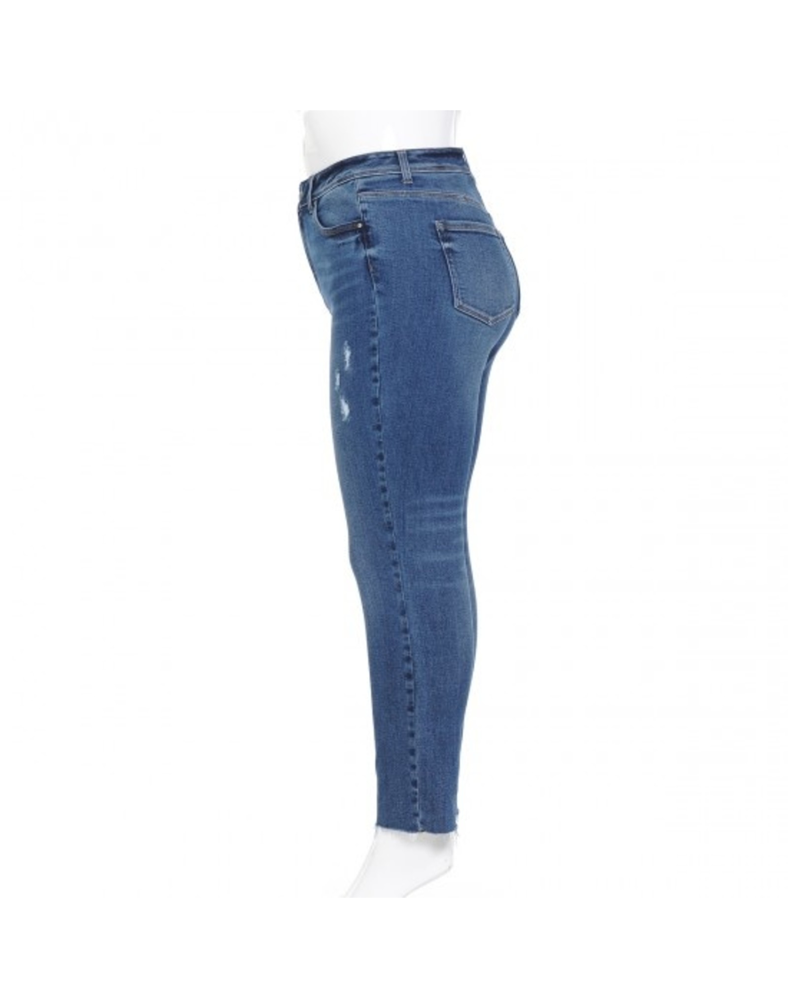 WAX JEANS - Womens High Rise Skinny Jeans - 90185XL