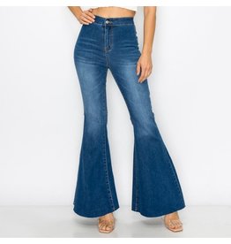 Wax Jeans - Women's Super Flare Jeans - 90280