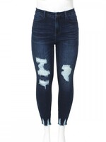 Wax Jeans WAX JEANS Women Plus Size Ripped Jeans 90179XL