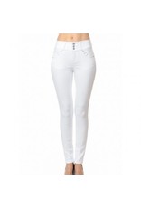 Wax Jeans - Women Push Up Super Comfy 3 Button Skinny - 90400