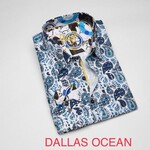 SUGAR Sugar - Men's Print Dress Shirt - Dallas