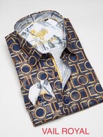 SUGAR Sugar - Men's Print Dress Shirt - Vail