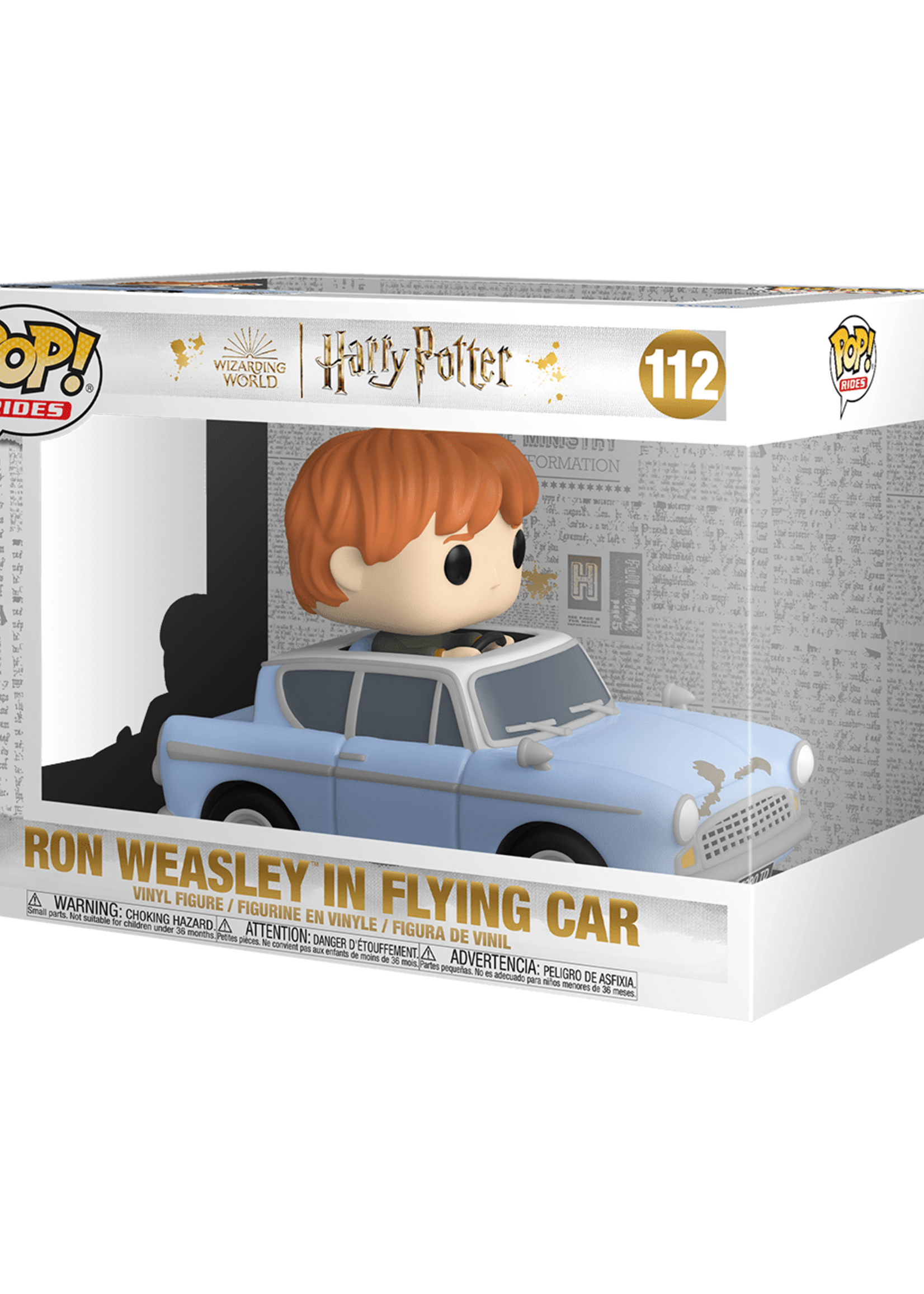 Funko Pop! Harry Potter - Ron Weasley In Flying Car - Oly's Home Fashion