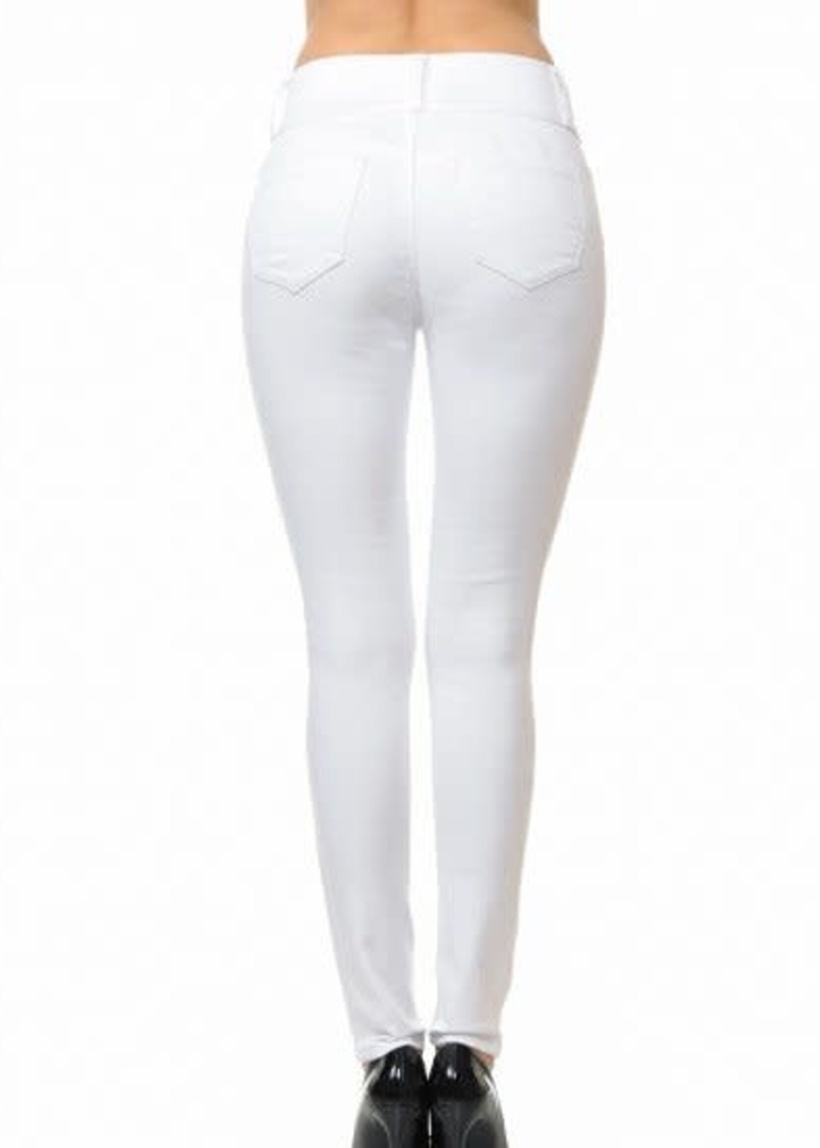 Pantalón Colombiano Para Mujer PushUp Mezclilla Stretch Wax Jeans ESTILO  BLANCO-90400 - BELLEZA'S