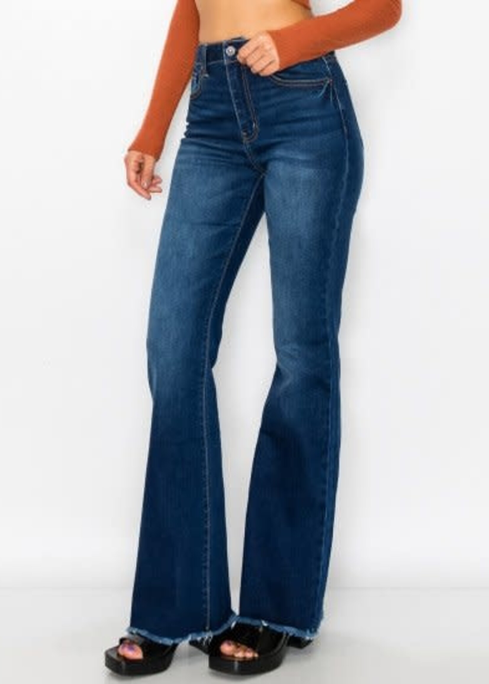 Wax Jeans - Authentic High Waisted Basic Skinny - 90284 - Oly's